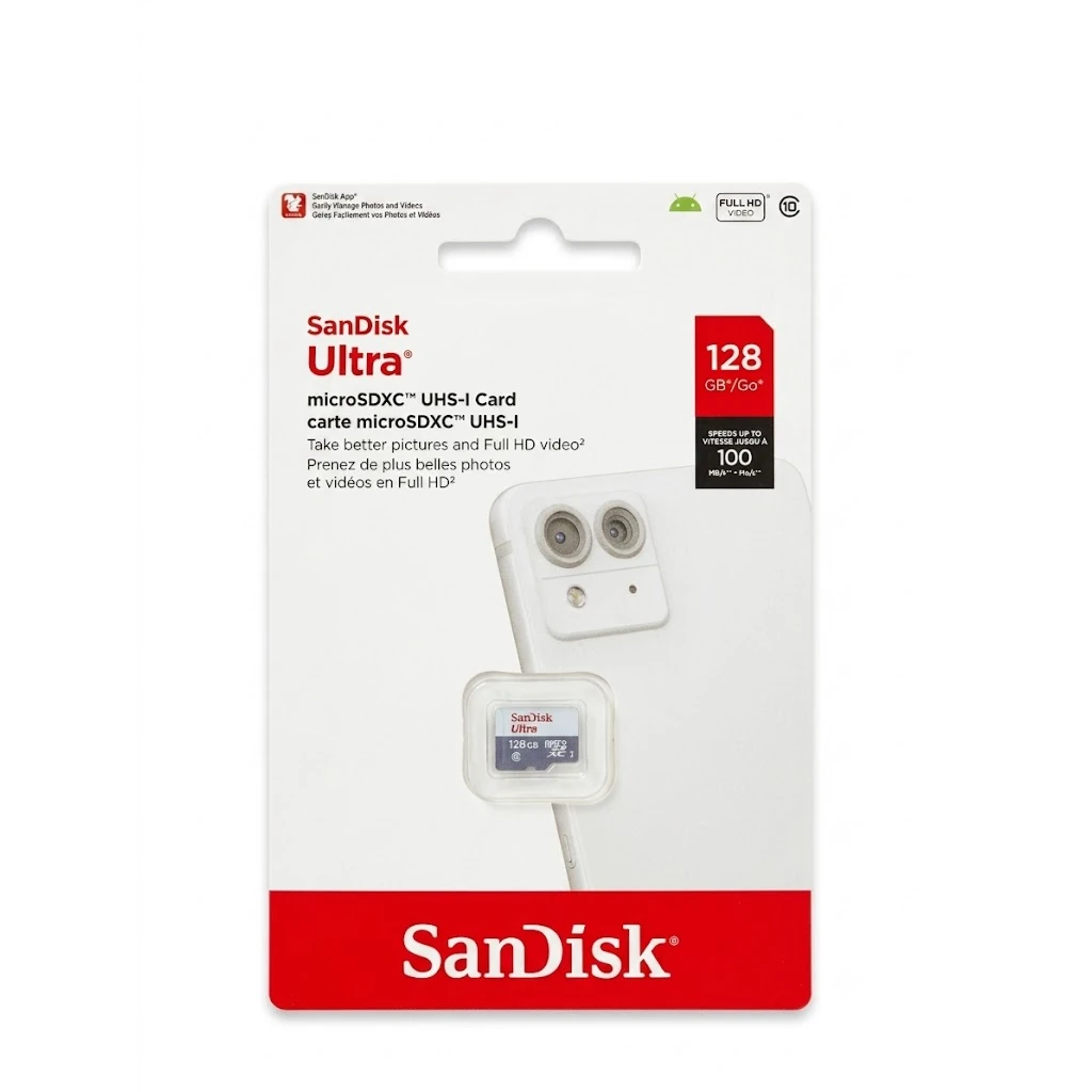 كرت ذاكرة 128 SANDISK