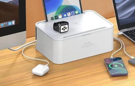 وصلة  مع شاحن لاسلكي LDNIO 2500WA