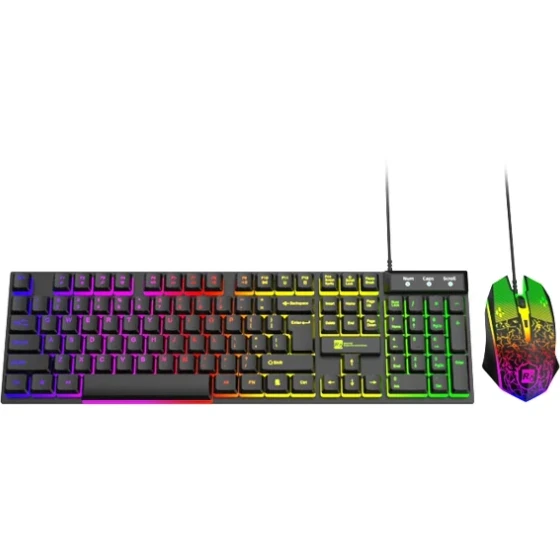كيبورد+ماوس RGB R8 1910