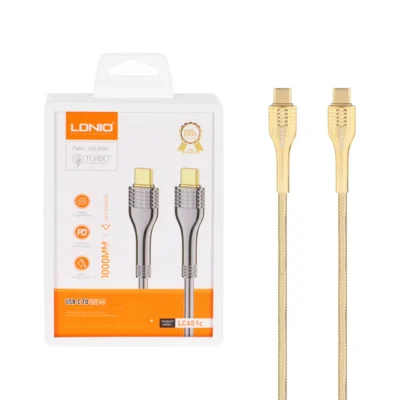 وصلة شاحن LDNIO LC651C TYPE C TO  TYPE C