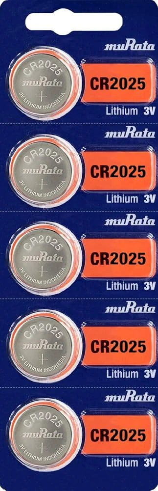 Murata CR2025 بطارية بيوس